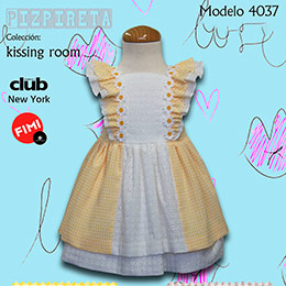 Vestido 403720, en Dedos Moda Infantil, boutique infantil online. Tienda bebés online, marcas de moda infantil made in Spain