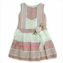 Vestido 1436 nia Anavig, en Dedos Moda Infantil, boutique infantil online. Tienda bebés online, marcas de moda infantil made in Spain