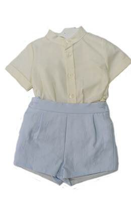 Conjunto de beb  con camisa mao, en Dedos Moda Infantil, boutique infantil online. Tienda bebés online, marcas de moda infantil made in Spain