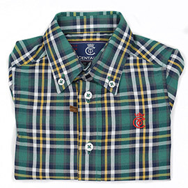 Camisa nio verde caza centauro, en Dedos Moda Infantil, boutique infantil online. Tienda bebés online, marcas de moda infantil made in Spain