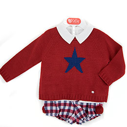  Conjunto Baby 210 Del Sur, en Dedos Moda Infantil, boutique infantil online. Tienda bebés online, marcas de moda infantil made in Spain