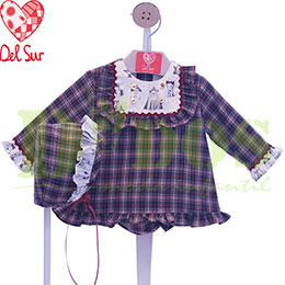 Jesusin beb 107920 Del Sur, en Dedos Moda Infantil, boutique infantil online. Tienda bebés online, marcas de moda infantil made in Spain