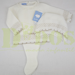 Conjunto 1 puesta 7812 B, en Dedos Moda Infantil, boutique infantil online. Tienda bebés online, marcas de moda infantil made in Spain