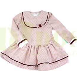 Vestido infantil 21653 Babyferr, en Dedos Moda Infantil, boutique infantil online. Tienda bebés online, marcas de moda infantil made in Spain