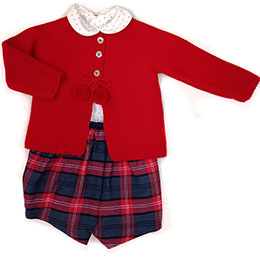 Conjunto beb 22289, en Dedos Moda Infantil, boutique infantil online. Tienda bebés online, marcas de moda infantil made in Spain