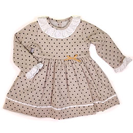 Vestido nia 22641, en Dedos Moda Infantil, boutique infantil online. Tienda bebés online, marcas de moda infantil made in Spain
