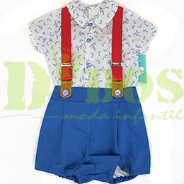 Conjunto 30024, en Dedos Moda Infantil, boutique infantil online. Tienda bebés online, marcas de moda infantil made in Spain