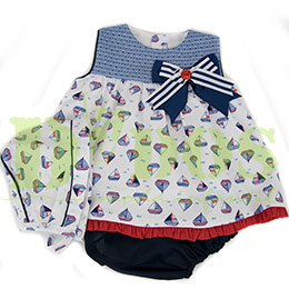 Chambrita beb 10157, en Dedos Moda Infantil, boutique infantil online. Tienda bebés online, marcas de moda infantil made in Spain
