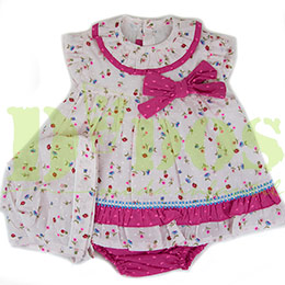 Vestido de beb 10149, en Dedos Moda Infantil, boutique infantil online. Tienda bebés online, marcas de moda infantil made in Spain
