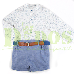 Conjunto nio 22301, en Dedos Moda Infantil, boutique infantil online. Tienda bebés online, marcas de moda infantil made in Spain