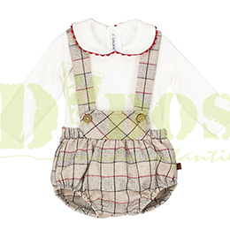 Conjunto beb 17553, en Dedos Moda Infantil, boutique infantil online. Tienda bebés online, marcas de moda infantil made in Spain