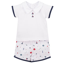 Conjunto 17399 Calamaro, en Dedos Moda Infantil, boutique infantil online. Tienda bebés online, marcas de moda infantil made in Spain