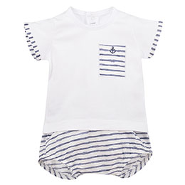 Conjunto 17401 Calamaro, en Dedos Moda Infantil, boutique infantil online. Tienda bebés online, marcas de moda infantil made in Spain