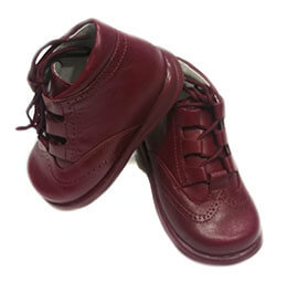 Zapato nio ingles tipo bota de color burdeos mod 9111 de bambi, en Dedos Moda Infantil, boutique infantil online. Tienda bebés online, marcas de moda infantil made in Spain
