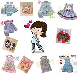 LAZO PERSONALIZADO A ELEGIR, en Dedos Moda Infantil, boutique infantil online. Tienda bebés online, marcas de moda infantil made in Spain