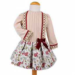 Vestido Anavig 7405, en Dedos Moda Infantil, boutique infantil online. Tienda bebés online, marcas de moda infantil made in Spain