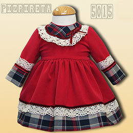 Vestido 5015 Anavig, en Dedos Moda Infantil, boutique infantil online. Tienda bebés online, marcas de moda infantil made in Spain