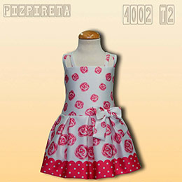 Vestido 4002 Anavig, en Dedos Moda Infantil, boutique infantil online. Tienda bebés online, marcas de moda infantil made in Spain