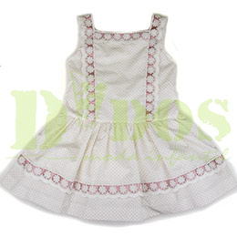 Vestido 4049 Anavig, en Dedos Moda Infantil, boutique infantil online. Tienda bebés online, marcas de moda infantil made in Spain