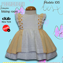Vestido 101520 Anavig, en Dedos Moda Infantil, boutique infantil online. Tienda bebés online, marcas de moda infantil made in Spain