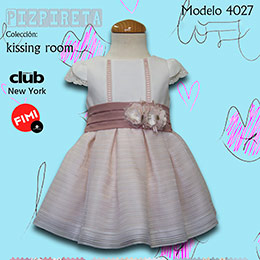 Vestido 402720, en Dedos Moda Infantil, boutique infantil online. Tienda bebés online, marcas de moda infantil made in Spain