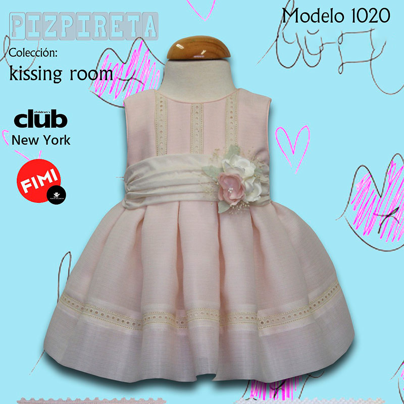 Foto 1 de Vestido 102020, CEREMONIA, en Dedos Moda Infantil, boutique infantil online. Tienda bebés online, marcas de moda infantil made in Spain