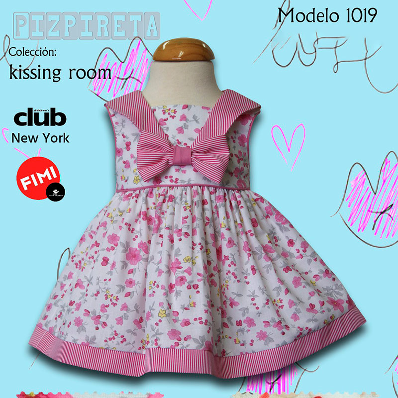 Foto 1 de Vestido 101920 , BEBÉ NIÑA, en Dedos Moda Infantil, boutique infantil online. Tienda bebés online, marcas de moda infantil made in Spain