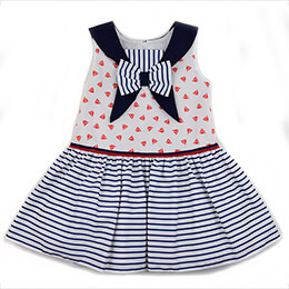 Vestido infantil 4047 Anavig, en Dedos Moda Infantil, boutique infantil online. Tienda bebés online, marcas de moda infantil made in Spain