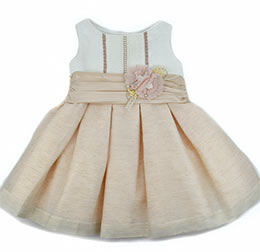 Vestido arras4039 Anavig, en Dedos Moda Infantil, boutique infantil online. Tienda bebés online, marcas de moda infantil made in Spain