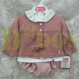 Conjunto baby 213 Del Sur, en Dedos Moda Infantil, boutique infantil online. Tienda bebés online, marcas de moda infantil made in Spain