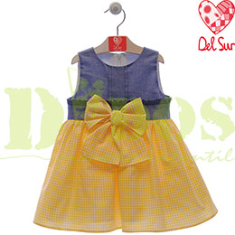 Vestido 56820, en Dedos Moda Infantil, boutique infantil online. Tienda bebés online, marcas de moda infantil made in Spain