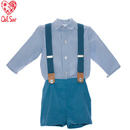 Conjunto beb Danubio Del Sur, en Dedos Moda Infantil, boutique infantil online. Tienda bebés online, marcas de moda infantil made in Spain