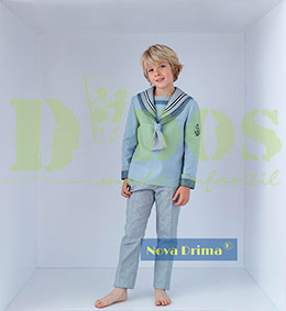 Conjunto de marinero, en Dedos Moda Infantil, boutique infantil online. Tienda bebés online, marcas de moda infantil made in Spain
