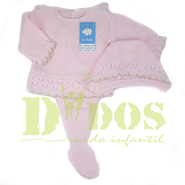 Traje 3 piezas Cosmic Dance 7408 rosa, en Dedos Moda Infantil, boutique infantil online. Tienda bebés online, marcas de moda infantil made in Spain