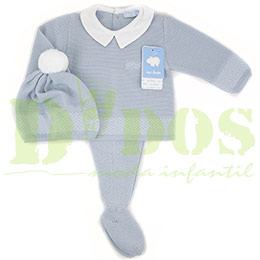 Conjunto baby 7411 Mac, en Dedos Moda Infantil, boutique infantil online. Tienda bebés online, marcas de moda infantil made in Spain