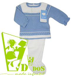 Conjunto beb perle 7201 Azafata, en Dedos Moda Infantil, boutique infantil online. Tienda bebés online, marcas de moda infantil made in Spain