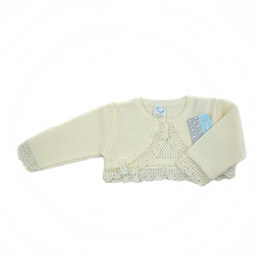 Torera perle beige 6868 Mac , en Dedos Moda Infantil, boutique infantil online. Tienda bebés online, marcas de moda infantil made in Spain