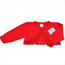 Torera perle rojo 6868 Mac , en Dedos Moda Infantil, boutique infantil online. Tienda bebés online, marcas de moda infantil made in Spain