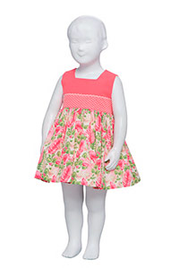 Vestido infantil 5248 Anacastel, en Dedos Moda Infantil, boutique infantil online. Tienda bebés online, marcas de moda infantil made in Spain