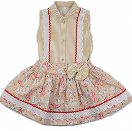 Conjunto falda 4964 Anacastel, en Dedos Moda Infantil, boutique infantil online. Tienda bebés online, marcas de moda infantil made in Spain