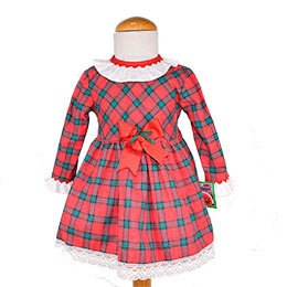 Vestido infantil 9651 Babyferr, en Dedos Moda Infantil, boutique infantil online. Tienda bebés online, marcas de moda infantil made in Spain