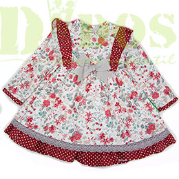 Vestido beb 50102 Babyferr, en Dedos Moda Infantil, boutique infantil online. Tienda bebés online, marcas de moda infantil made in Spain