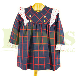 Vestido infantil 20557, en Dedos Moda Infantil, boutique infantil online. Tienda bebés online, marcas de moda infantil made in Spain