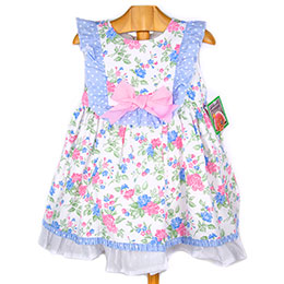 Vestido infantil 50011G Babyferr, en Dedos Moda Infantil, boutique infantil online. Tienda bebés online, marcas de moda infantil made in Spain