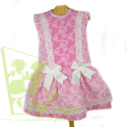 Vestido infantil 50052 Babyferr, en Dedos Moda Infantil, boutique infantil online. Tienda bebés online, marcas de moda infantil made in Spain