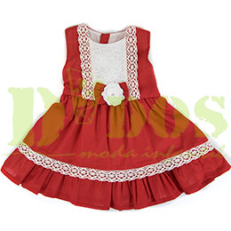 Vestido infantil 50241, en Dedos Moda Infantil, boutique infantil online. Tienda bebés online, marcas de moda infantil made in Spain