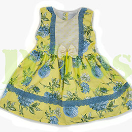 Vestido infantil 50238, en Dedos Moda Infantil, boutique infantil online. Tienda bebés online, marcas de moda infantil made in Spain