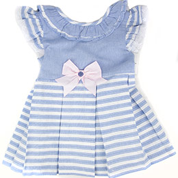 Vestido infantil 21553, en Dedos Moda Infantil, boutique infantil online. Tienda bebés online, marcas de moda infantil made in Spain