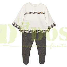 Conjunto polaina 17528, en Dedos Moda Infantil, boutique infantil online. Tienda bebés online, marcas de moda infantil made in Spain