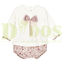 Conjunto 17539, en Dedos Moda Infantil, boutique infantil online. Tienda bebés online, marcas de moda infantil made in Spain